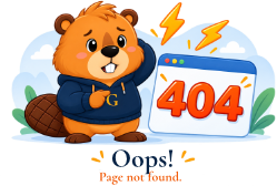 Confused GoBeeVir beaver