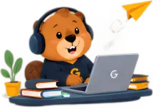 GoBeeVir beaver delivering the daily report